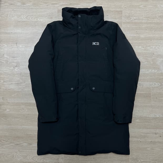 K2 여성 익스트림 구스다운 롱패딩 점퍼 [블랙] L/100