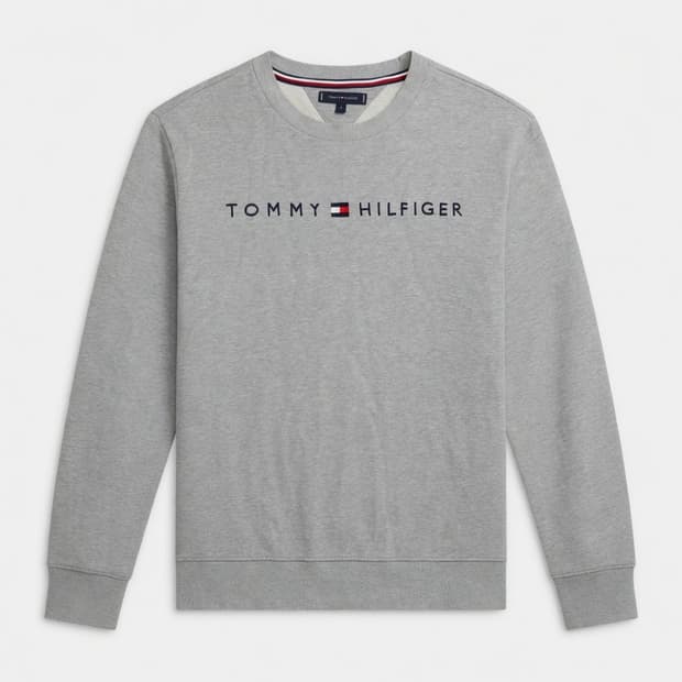 [L] TOMMY HILFIGER 타미힐피거 로고 맨투맨
