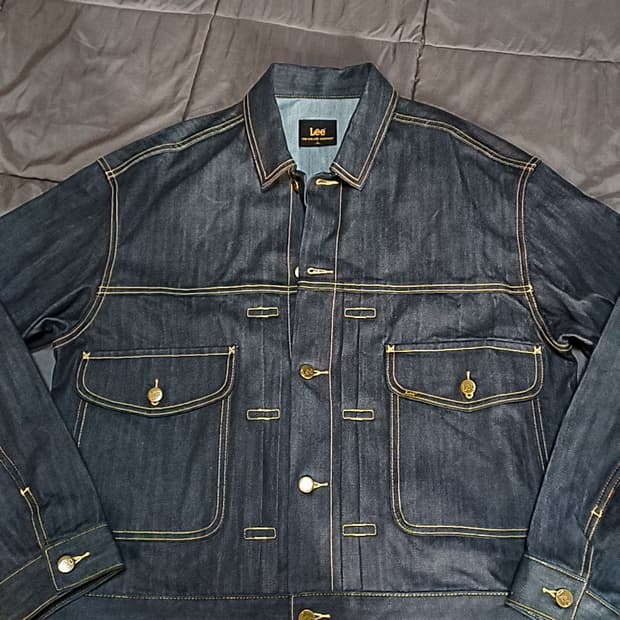 Lee 청자켓 105 가슴62 기장67