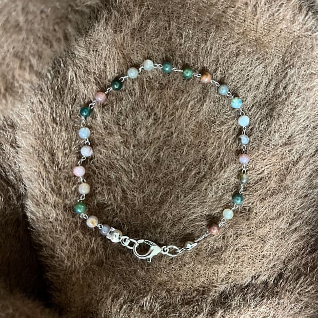 비즈 체인 팔찌