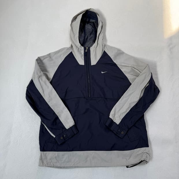 105 나이키 스우시 배색 아노락0304T