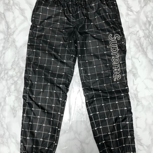 슈프림 라코스테 트랙팬츠 바지 남성용