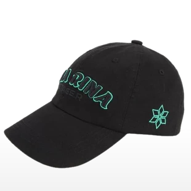 STAGE.R DIA RINA Washed Cotton Ball Cap