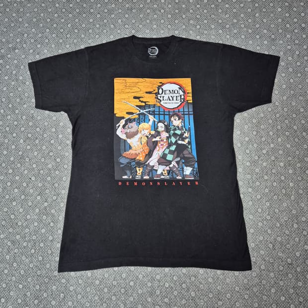 [L]귀멸의 칼날 오피셜 티셔츠  -223
