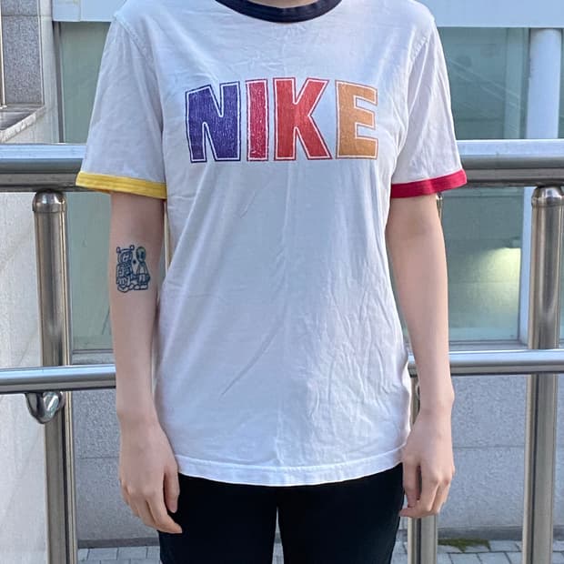 Nike Vintage Linger T shirt White M
