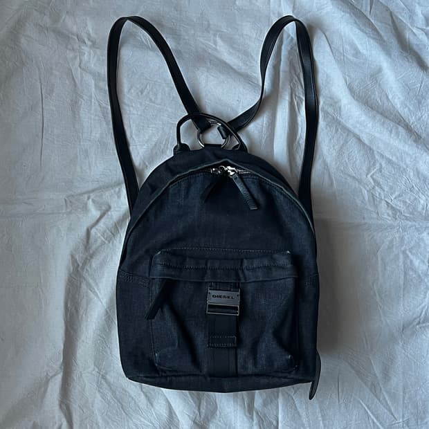 DIESEL  denim backpack