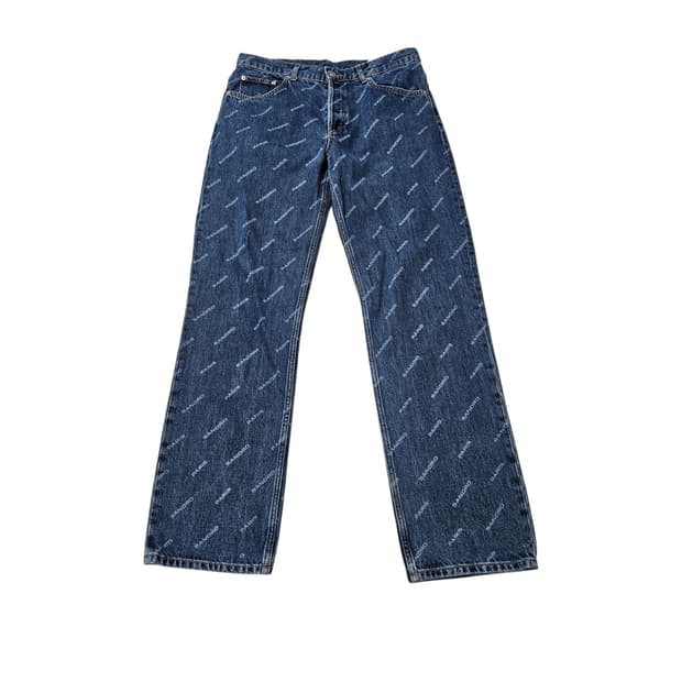 산드로 로고 데님 팬츠[32~33]