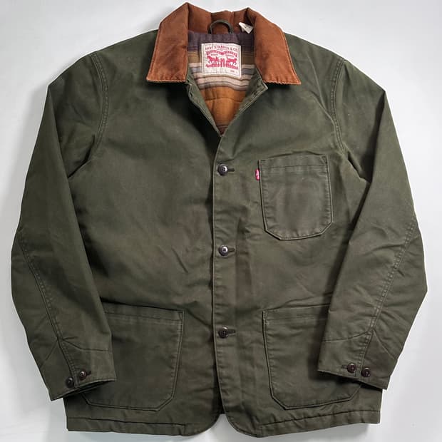 리바이스 블랙킷라이닝 워크 자켓