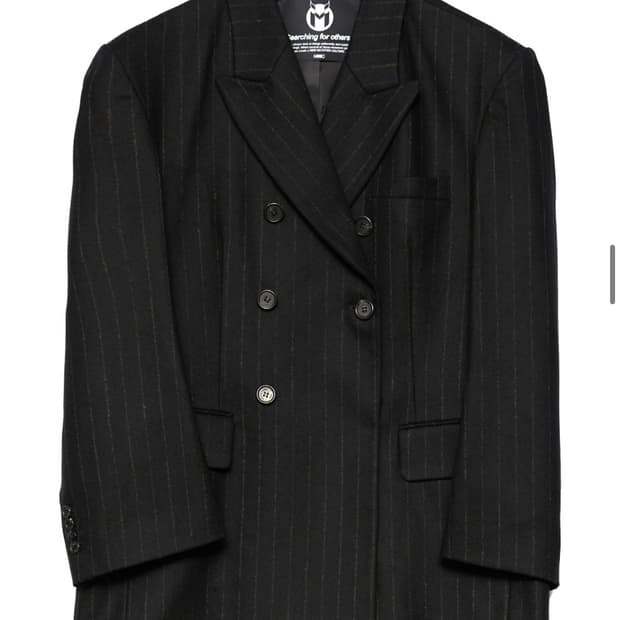 MMIC 3D EMBROIDERED STRIPE FLARE BLAZER