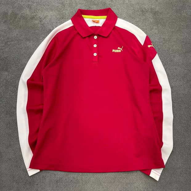 M 푸마 핫핑크 롱슬리브