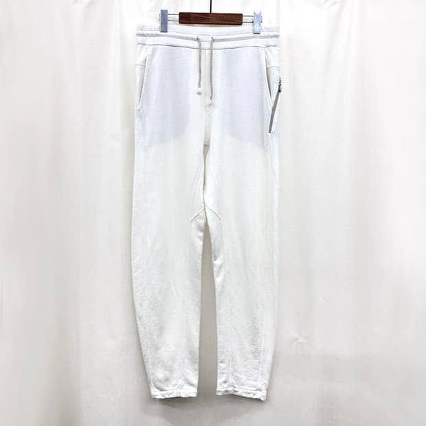 브루넬로쿠치넬리  화이트 스웻 팬츠