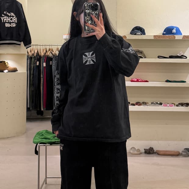 웨스트 코스트 차퍼스 블랙 롱슬리브 U1173