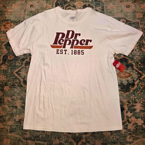 닥터 페퍼 Dr. Pepper USA로고 반팔티셔츠