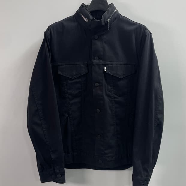 리바이스 화이트탭 블랙 트러커 자켓 (on.728)