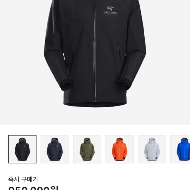 아크테릭스 베타 LT 자켓 블랙