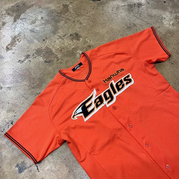 [110] 한화 이글스 야구 유니폼 오렌지 이용규 b17