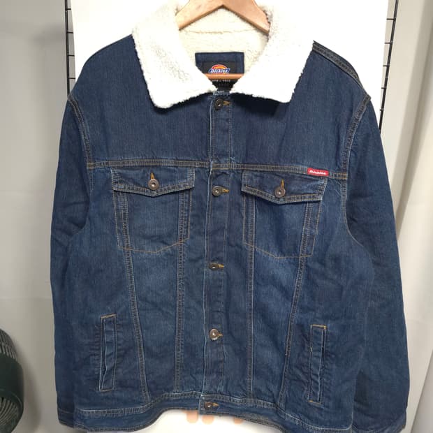 디키즈 정품 데님 쉐르파 자켓 XL ✨️정품✨️