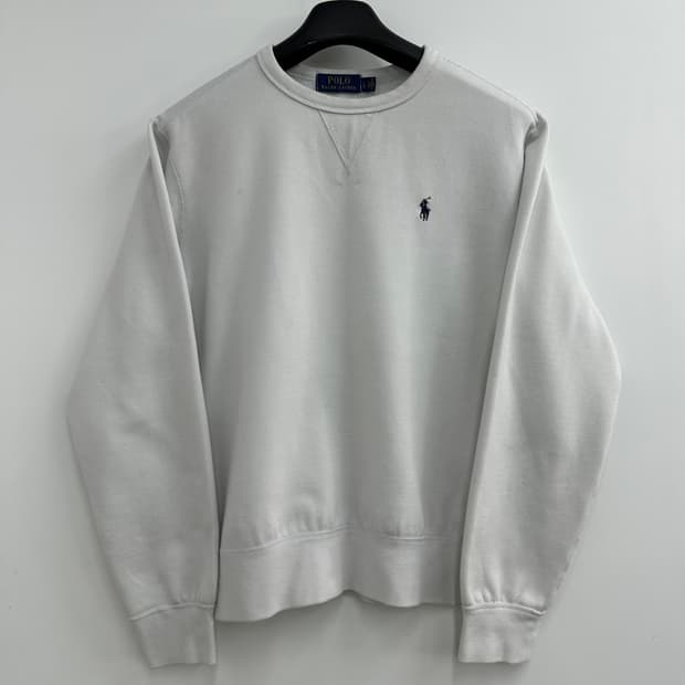 100 폴로 랄프로렌 남자 루즈핏 숏 기모 맨투맨