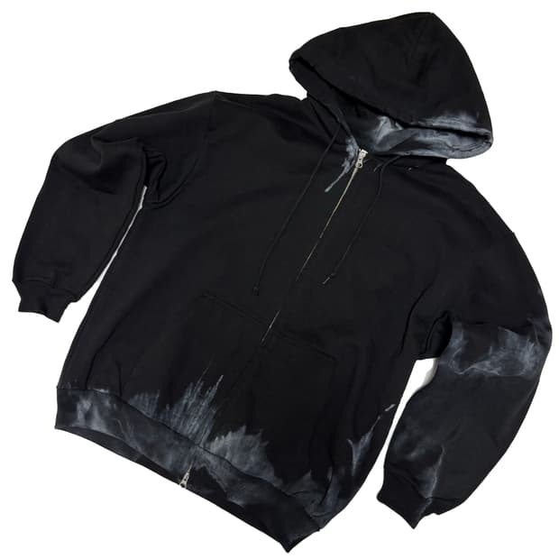 유나이티드 애슬레 15.0oz 매그넘 웨이트 블리치 커스텀 후드집업