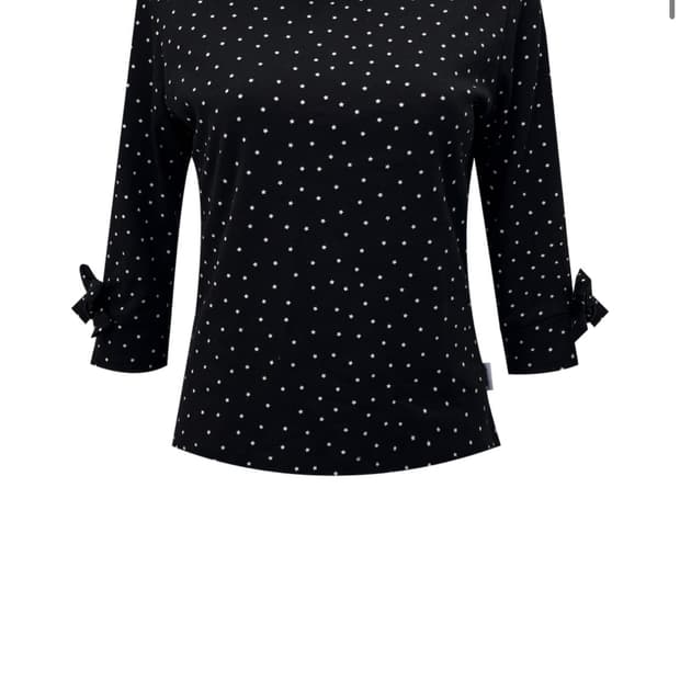 체메씨 STARRY HALF TEE (BLACK)