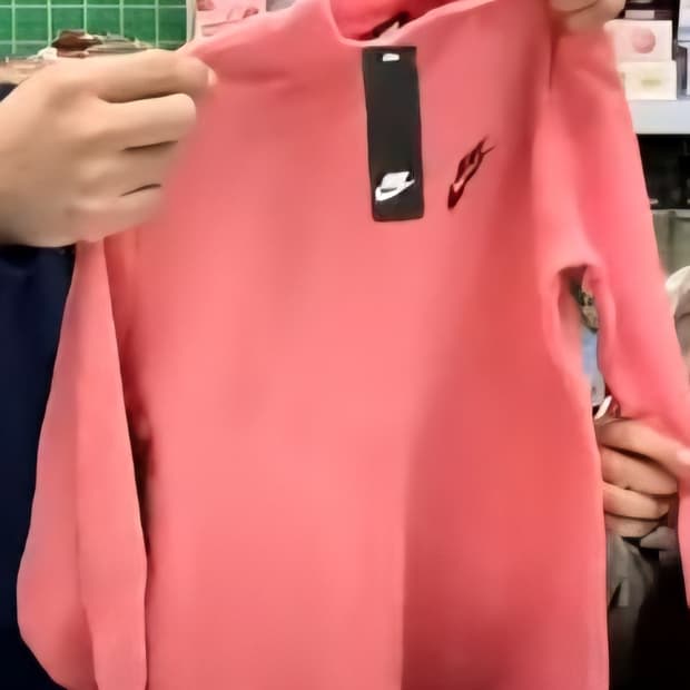 나이키 기모 긴팔 티셔츠 S