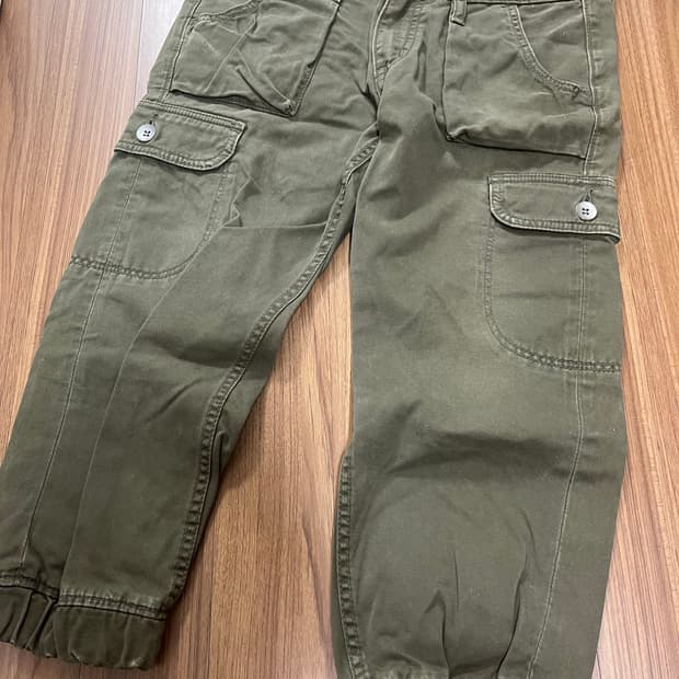 빈티지 7부 바지