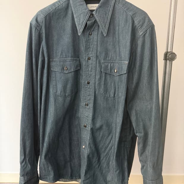르메르 데님 웨스턴 셔츠 52