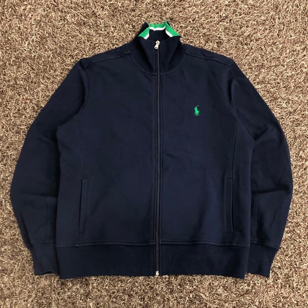 폴로 랄프로렌 코튼 집업 져지 자켓