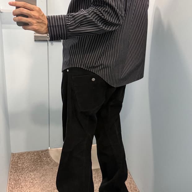 [46] 오마르 아프리디 플레어 트라우저