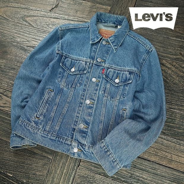 [리바이스] 타입쓰리 R탭 데님 트러커 자켓 M20123