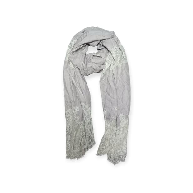 모리걸 그레이 레이스 스카프 