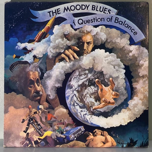 (중고LP-팝록) The Moody Blues -A Question Of