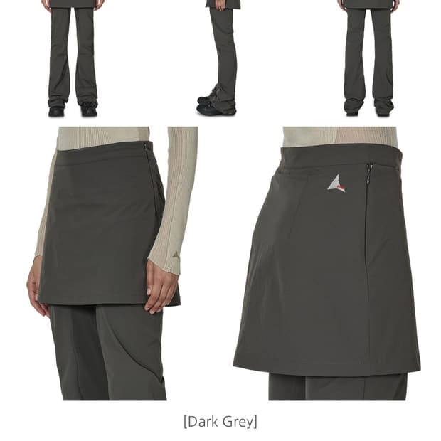 로아 skort pants 차콜 M 새상품