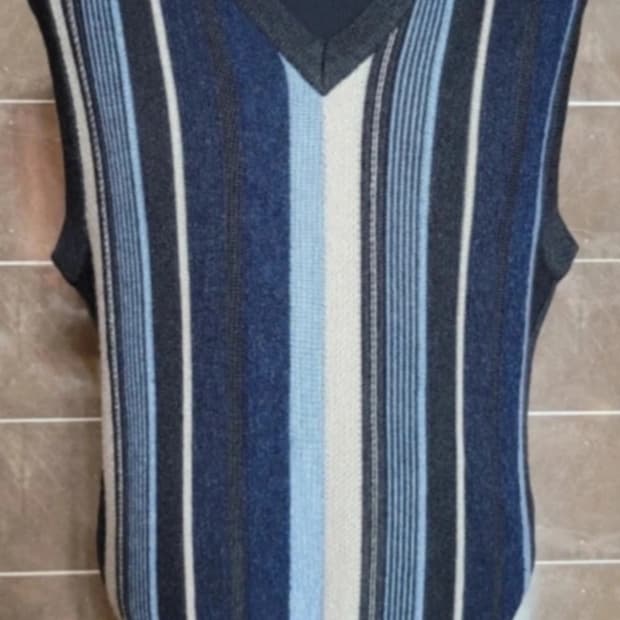 (남성100사이즈) jean pierre 니트조끼(울50%)