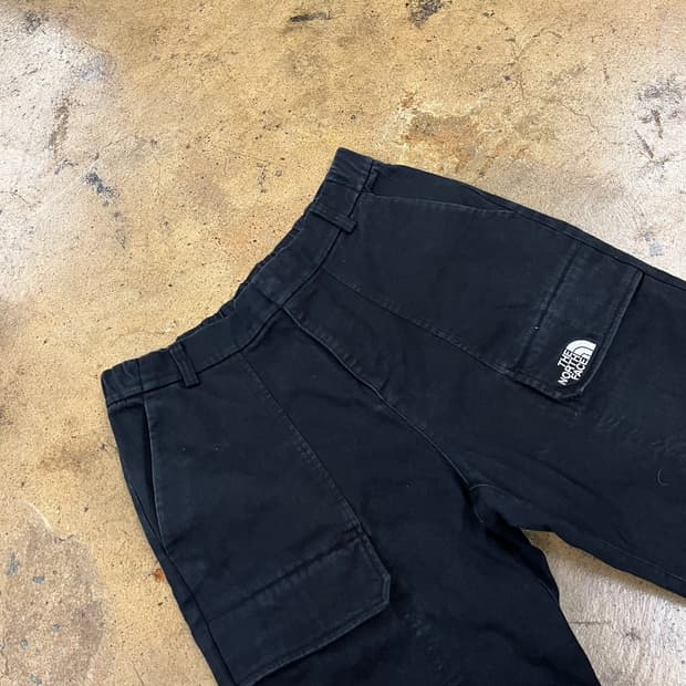 [정품/M] 노스페이스 블랙 카고 바지 b18
