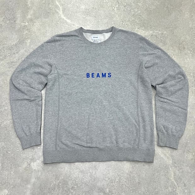 beams 빔즈 로고 스웻셔츠 XL