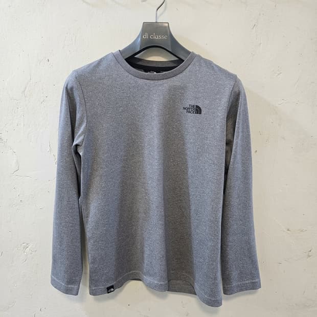 노스페이스 긴팔 티셔츠 90(M) 회색