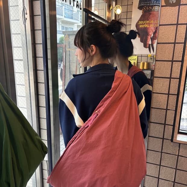 (카리나 착용)캐피탈 스너프킨 백 핑크