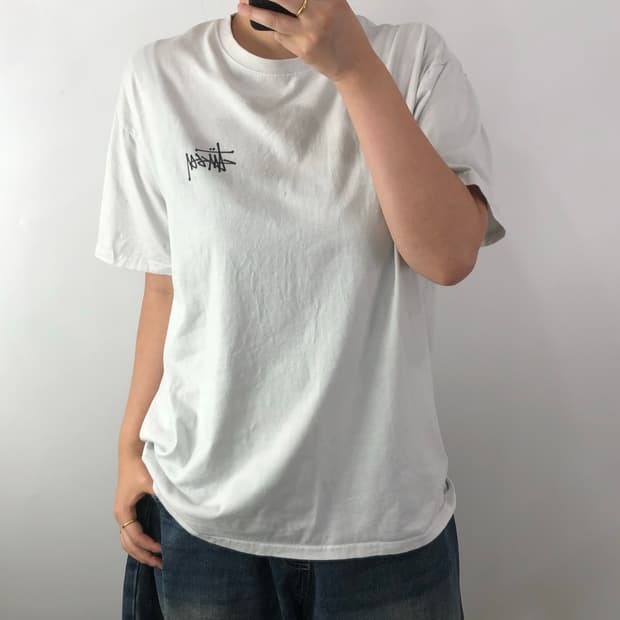 [L] 스투시 베이직 반팔티