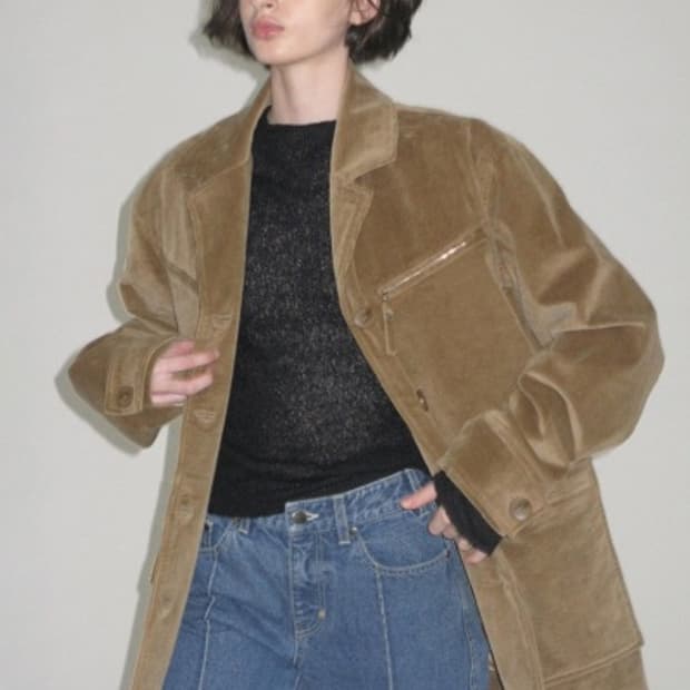 파르티멘토우먼 코듀로이자켓