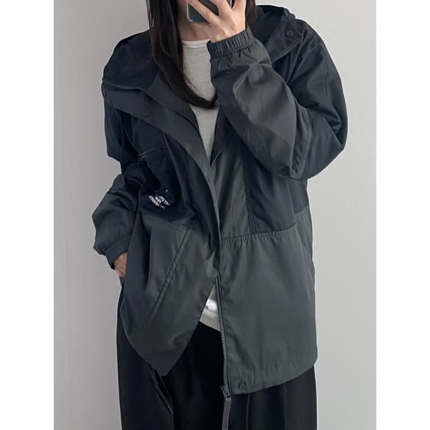 나이키 라인드 우븐 바람막이
