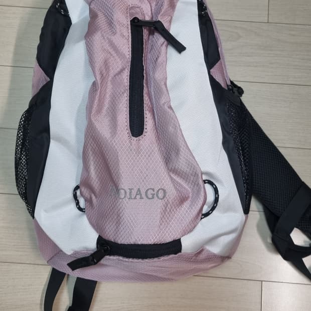 노이아고 NOI1233 멀티로고 핑크 백팩