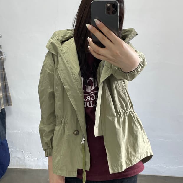 더일마 후드 야상 점퍼 F사이즈