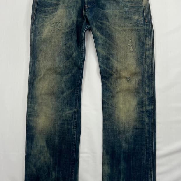 디젤 워싱 데님 청바지