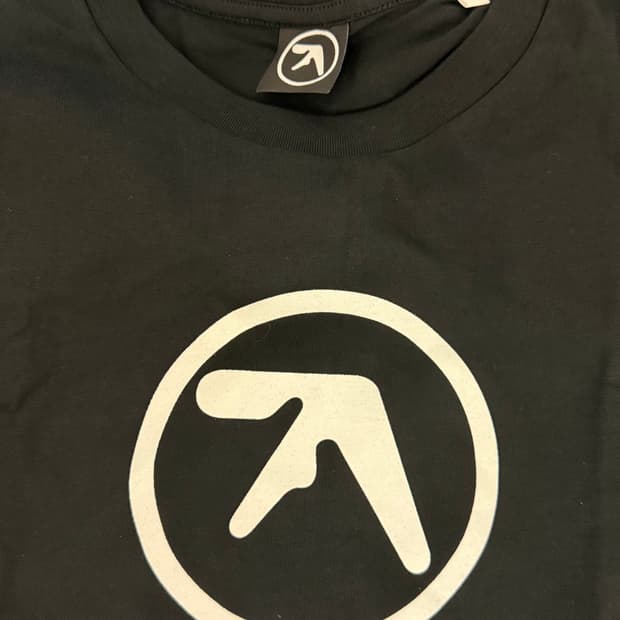 Aphex Logo Black T-Shirt Aphex Twin XL