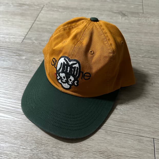 슈프림 치토 캡 머스타드 그린