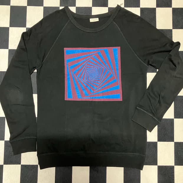 Dries van noten 프린팅 스웻셔츠