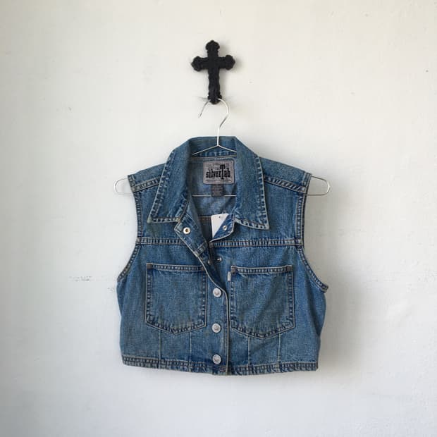 Levis siver tap Denim vest