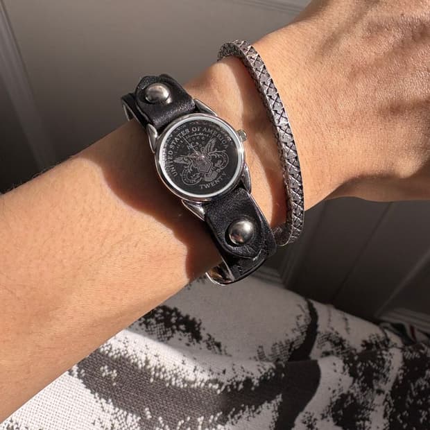 UNITED STATES BUCKLE WATCH BRACELET