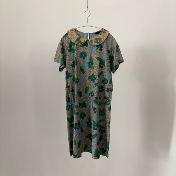Botanical Stripe One Piece